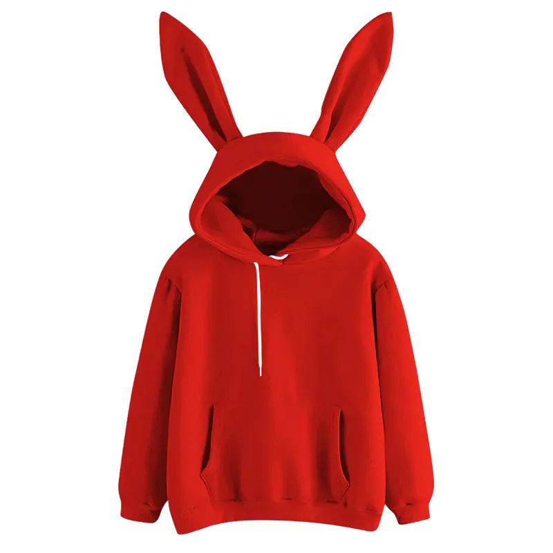 Harajuku Guardian Rabbit Hooded Sweatshirt